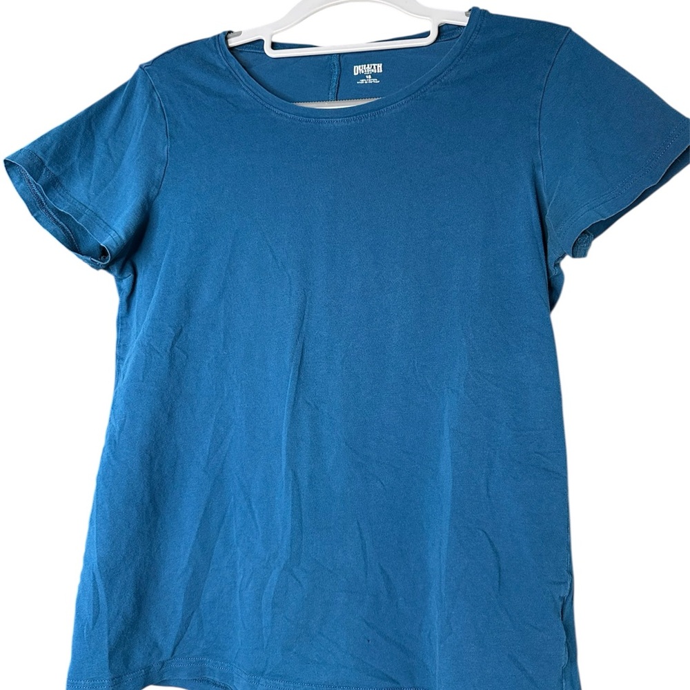 Duluth Trading Co Blue Short Sleeve Tee